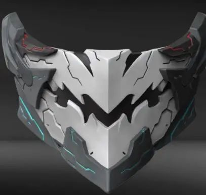 Mascara Oni, Futuristic Mask, Futuristic Helmet, Helmet Concept, 3d Printing Diy, Cool Masks, Cool Swords, Masks Art, Helmet Design