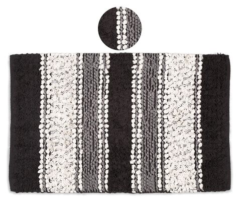 PRICES MAY VARY. Each chenille bath mat rug measures 20 inch by 32 inch Super Soft Chenille Rugs, Bath Rugs Extra Soft and Absorbent,Bath Rugs for Tub Bathroom Shower Mat,Machine-Washable Durable Thick Area Rugs 20" x 32",Farm House Rugs, Kitchen Rugs, Rugs For Living,Rugs For Bed Room. The anti-skid backing is practically slip resistance on the floor surface to keep you more safe Superior high quality hand tufted construction, made from 100% pure cotton; highly absorbent Easy Care machine washa Long Bathroom Rugs, Bathroom Shower Mat, Chenille Bath Mat, Washable Bathroom Rugs, Black Shower Curtains, Tub Bathroom, Living Rugs, Chenille Rug, Cotton Bath Rug