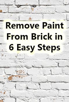 Remove Paint From Brick in 6 Easy Steps.  smithandcompanypainting.com Diy Painting Fireplace Brick, Exterior Brick Makeover, Painted Brick Interior, Whitewash Fireplace, Exterior Home Makeover, How To Remove Paint, Painting Brick, Skill To Learn, Fireplace Brick