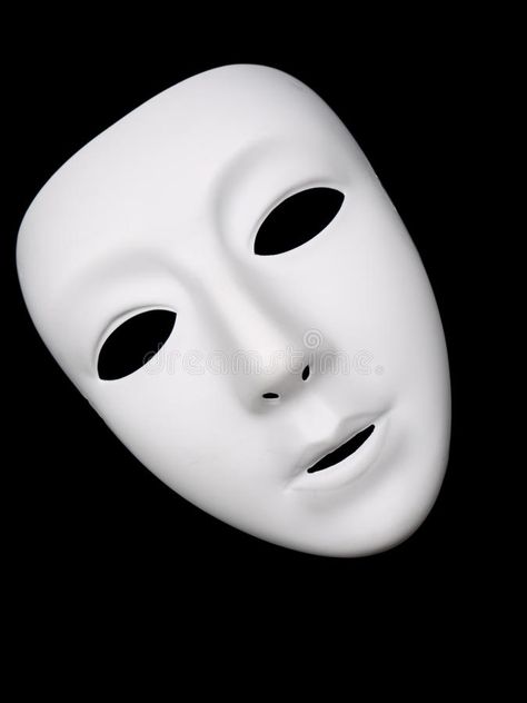 Topeng Aesthetic, White Mask Design, Mascaras Aesthetic, Masked Person, Plain White Mask, Theatrical Masks, Theatrical Mask, Simple Mask, Traditional Mask