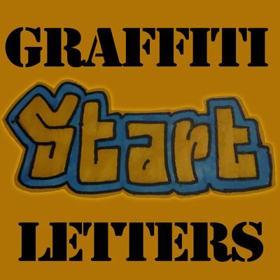 How To Draw Letters Step By Step, How To Draw Graffiti Step By Step, Graffiti Drawing Letters, Graffiti Tutorial Step By Step, Easy Graffiti Letters, How To Draw Graffiti, Graffiti Tutorial, Free Graffiti Fonts, Graffiti Alphabet Styles