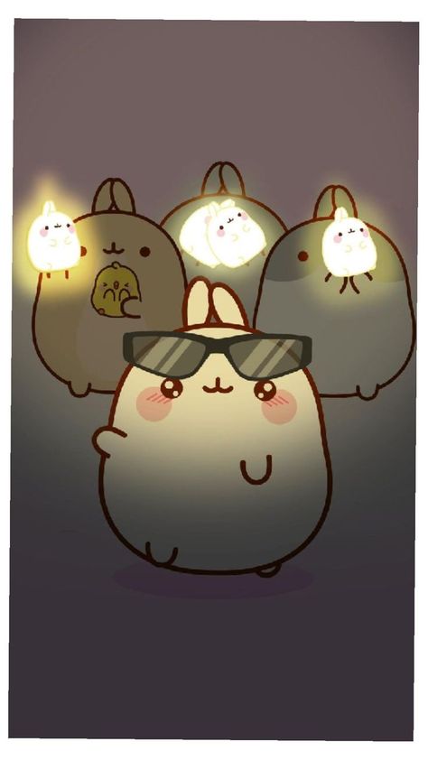 Molang Wallpaper, Pusheen Cute, Cute Funny Cartoons, Pusheen Cat, Whatsapp Wallpaper, Wallpaper Animes, Cute Doodles Drawings, Dessin Adorable, Cute Easy Drawings