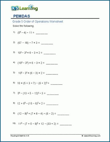 PEMDAS worksheets which include the 4 operations, parenthesis and exponents. Free | Math | Worksheets | Grade 5 | Printable Pemdas Math, Pemdas Worksheets, Exponent Worksheets, School Material, Sixth Grade Math, Study Flashcards, Free Math Worksheets, Learning Worksheets, School Materials