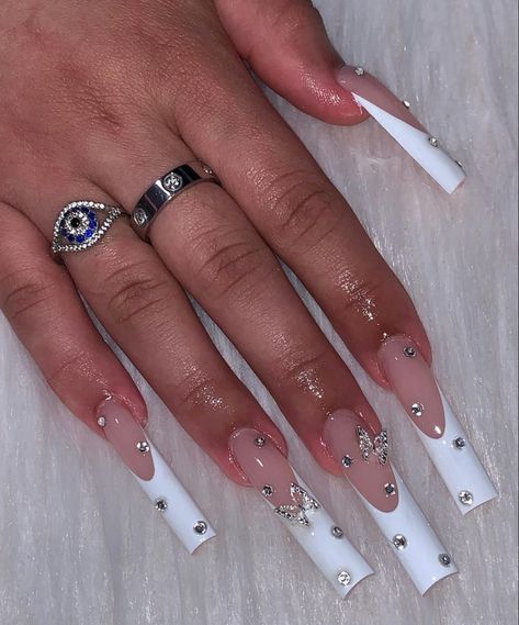 Acrylic Ideas, Nail Techniques, Nagel Tips, Baddie Nails, Nail Remover, Hair Idea, Fake Nails With Glue, 3d Butterfly, New Nail Art