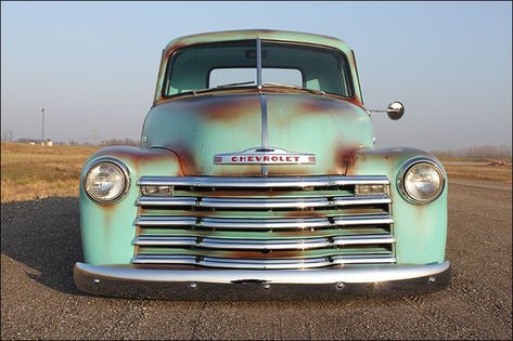 Tim Mainieri '53 Chevy Truck Patina Truck, 1953 Chevy Truck, 53 Chevy Truck, Vintage Chevy Trucks, Studebaker Trucks, Chevy 3100, Chevrolet Truck, Vintage Pickup Trucks, Lowered Trucks