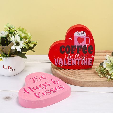 Valentine table decor