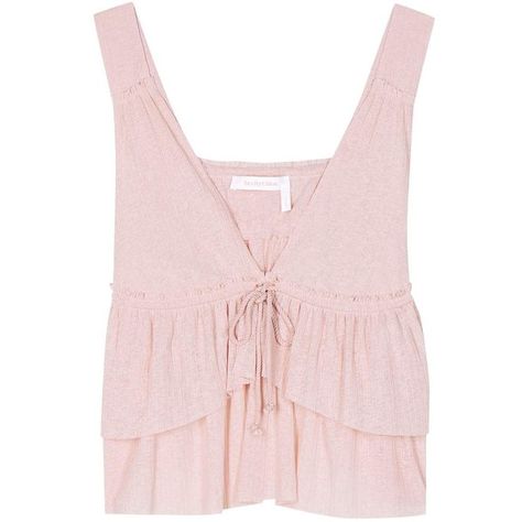 See By Chloé Crêpe Top ($290) ❤ liked on Polyvore featuring tops, pink, see by chloÃ©, pink top, crepe top and see by chloe top Crepe Top, See By Chloe, Pink Top, Dream Clothes, New Wardrobe, Pink Tops, Cute Tops, Fashion Inspo Outfits, Tank Top Fashion