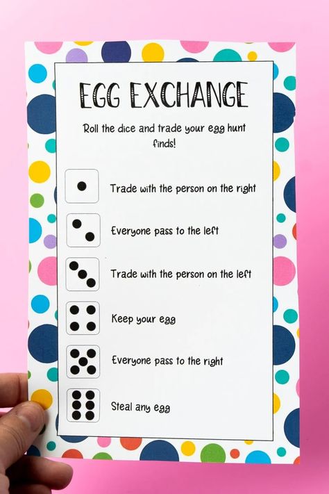 Kindergarten Spring Party Ideas, Spring Party Ideas For Kids, Easter Dice Game, Adult Easter Egg Hunt, Easter Themes, Fun Easter Games, Multicultural Activities, Printable Easter Activities, Resident Events