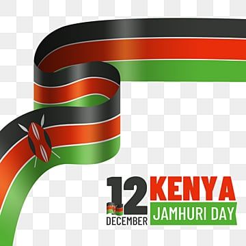 Jamhuri Day Poster, Jamhuri Day Kenya, Jamhuri Day, Label Layout, Traditional Poster, Kenyan Flag, Black Clipart, Red Clipart, Travel Symbols