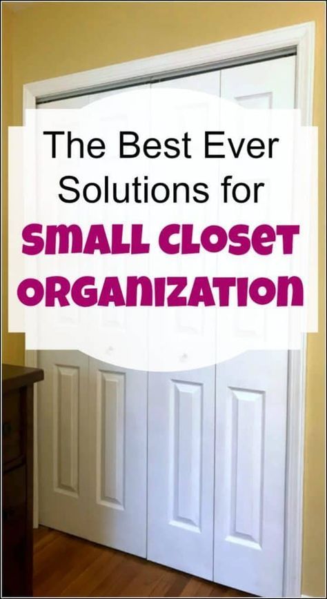 Small Closet Solutions, Small Closet Hacks, Organiser Son Dressing, Closet Small Bedroom, Small Closet Space, Organization Closet, Closet Hacks, Tiny Closet, No Closet Solutions