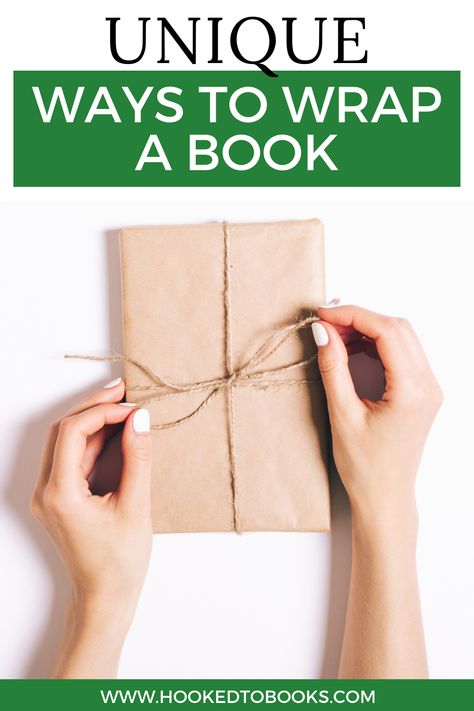 Books are truly one of the best gifts to give and receive. Whether it’s a hand-me-down novel that you know your friend will love or one of the very latest titles at the top of their wishlist, books make the greatest gifts. And as we all know, a well-wrapped present can add an extra dash of magic to any gift, and books are no different. #bookwrapping #giftwrapping #howtowrap #giftgiving Packing A Book Gift, Book Gift Ideas Present Diy, Cute Ways To Wrap Books, Creative Ways To Wrap A Book, Wrap Books For Gift, How To Gift Books, Gift Wrapping Books Ideas, Wrap Book Gift, How To Gift Wrap A Book