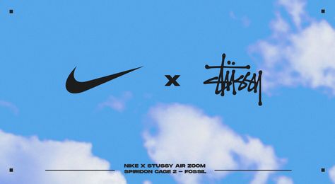 Poster Nike, Stussy Wallpaper, Brand Collab, Nike X Stussy, Nike Stussy, Logo Redesign, Event Logo, Advertising Poster, Air Zoom