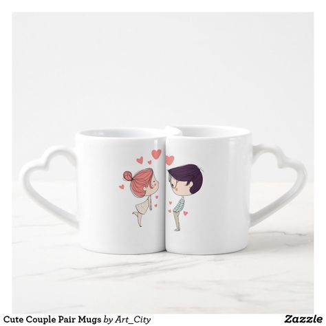 Cute Anniversary Gifts, Friends Merchandise, Couples Coffee Mugs, Couple Mugs, Card Tutorial, Birthday Diy, Accessories Ideas, Mug Printing, Paper Crafts Diy Kids