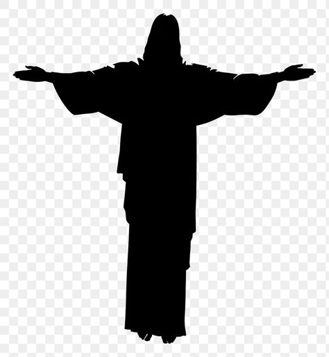 Cross Transparent Background, Jesus Outline, Jesus Silhouette, Cross Png, Cross Jesus, About Jesus, Jesus Cross, Holy Cross, Jesus Art