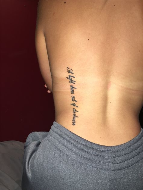 Taylor Nacci’s bible verse tattoo! 2 Corinthians 4:6 Quote Tattoos Placement, Scripture Tattoos, 42 Tattoo, Bible Tattoos, Bible Verse Tattoos, Verse Tattoos, Snakebites, Inspiration Tattoos, Thigh Tattoos