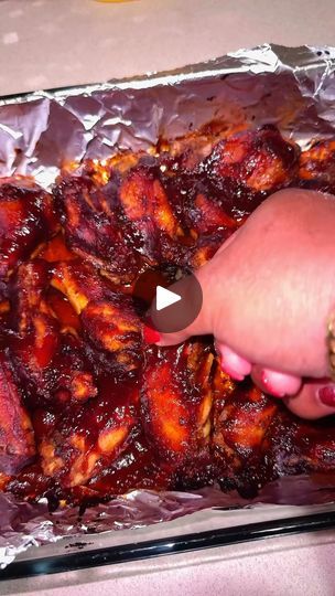 Honey Barbeque Wings, Barbeque Wings, Honey Bbq Wings, Red Jalapeno, Honey Bbq Sauce, Bbq Wings, Honey Bbq, Chicken Dinners, Kitchens And Bedrooms