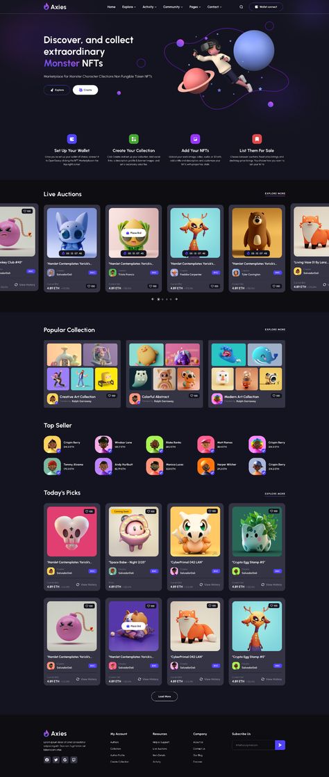 Ui Website, Ui Design Dashboard, Card Ui, Figma Template, Ui Ux Designer, Ui Design Website, Wordpress Developer, Nft Marketplace, App Design Inspiration