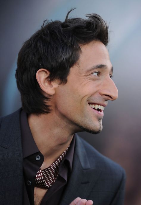 Head Profile Reference Photo, Side Face Expressions, Caricature Reference Photo, Adrien Brody Side Profile, Man Profile Photography, Unquie Faces, Human Face Reference Photo, Male Faces References, Interesting Faces To Draw Portraits