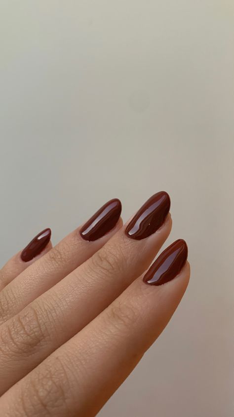 Rust Nails, Brown Nails, Makeup Hair, Red Brown, Nails Inspiration, Nail Ideas, Cute Nails, Rust, Nails