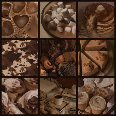 Dessert Mood Board, Coffee Moodboard Aesthetic, Brown Moodboard Aesthetic, Cafe Mood Board, Coffee Mood Board, Brown Mood Board, Coffee Moodboard, Brown Moodboard, Moodboard Inspo