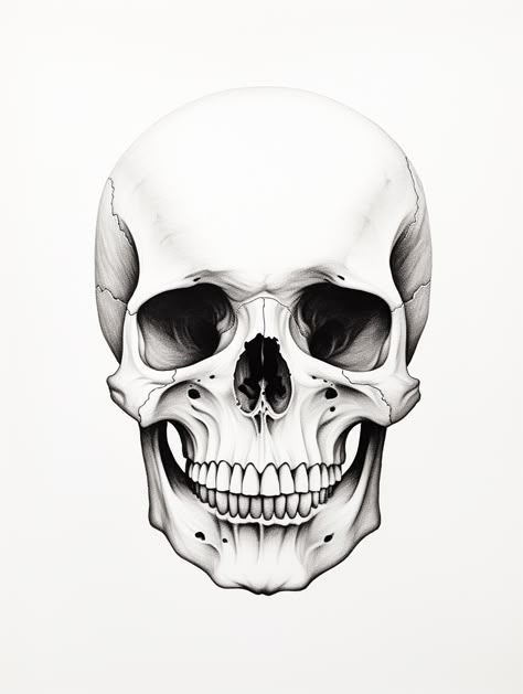 Minimalistic Tattoo Ideas, Minimalistic Tattoo, Skull Art Tattoo, Skull Reference, Skeleton Drawings, Skull Art Drawing, Japanese Drawings, Colored Pencil Artwork, Skulls Drawing