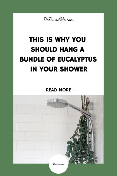 THIS IS WHY You Should Hang A Bundle Of Eucalyptus In Your Shower Eucalyptus Shower Head, Stressful Day, Fresh Eucalyptus, Juicing For Health, Respiratory, Shower Head, Shower Heads, Muscles, Steam