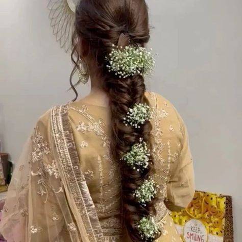 Braids with flowers 🫰. #braids #braidhairstyle #braidedhairstyles #trandingpost #2024style #viralpost #instagram #view #instaphoto #hairstyles #garbaa #cutehairstyles #girl #liketime #idea #pinterest Full Braided Hairstyles, Long Hair With Flowers, Braids With Flowers, Braid With Flowers, Hair With Flowers, Braided Hairstyles For Long Hair, Bridal Braids, Hairstyles For Long Hair, Braids For Long Hair