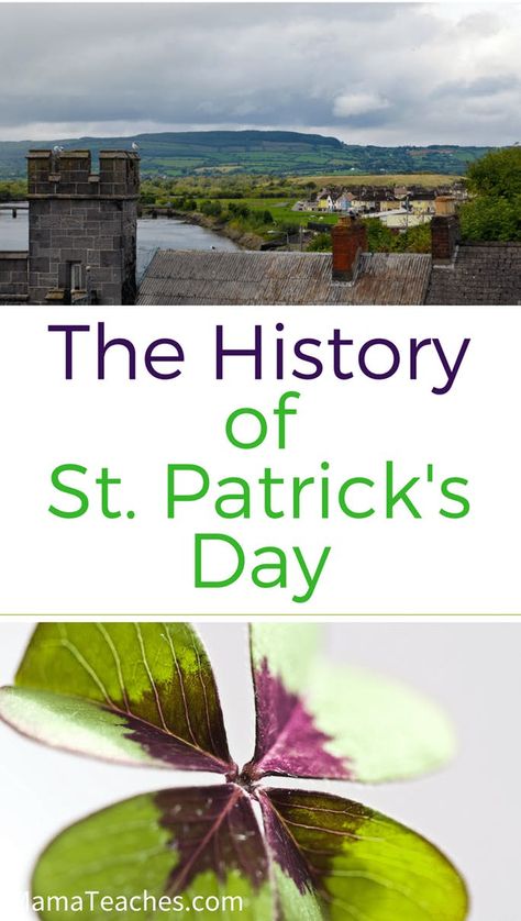 The History of St. Patrick’s Day - Mama Teaches History Of St Patricks Day, St Patricks Day History, St Patricks Activities, Irish Food Recipes, Organized Christmas, Celtic Ireland, Happy St Patty's Day, Article Ideas, Creative Lesson Plans