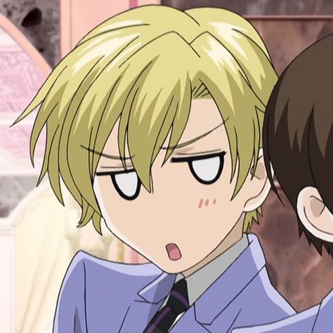 Tamaki Suoh, Host Club Anime, Highschool Host Club, Ouran Highschool Host Club, Ouran Highschool, School Icon, Ouran Host Club, Matching Pfp's, Matching Icons 3