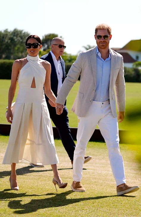 Jaipur Outfit, Polo Match Outfit, Prince Harry Styles, Fashion Through The Years, Meghan Markle Harry, Royal Salute, Polo Fashion, Meghan Markle Style, Polo Match