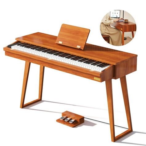 Practical Home Office, Piano Table, Piano Stand, Electric Drum Set, Kids Drum Set, Room Nook, Disposable Income, Piano Desk, Living Room Nook