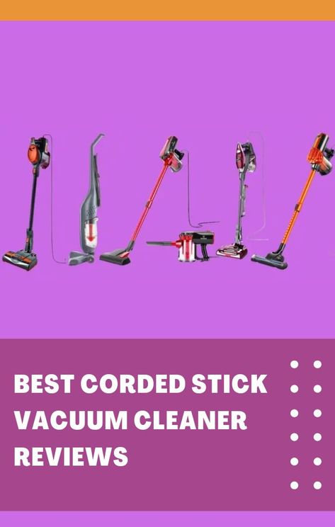 Corded stick vacuums are on the appearance again as they challenge the cordless counterparts in term of the durability, the functionality, the performance, and also the price. Stick Vacuum Best, Tineco Cordless Vacuum, Lg Cordless Vacuum, Best Vacuum Cleaner 2022, Walmart Vacuum, Best Cordless Stick Vacuum 2022, Cleaning Inspiration, Cleaning Motivation, Cleaning Day