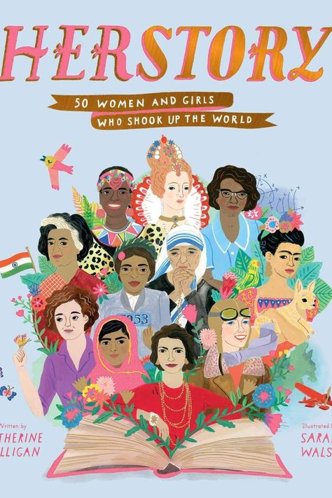 25 Books to Read With Kids For Women's History Month Mary Seacole, Dian Fossey, Good Night Story, Oliver Jeffers, Katherine Johnson, Indira Gandhi, Florence Nightingale, Malala Yousafzai, Amelia Earhart