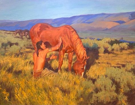 Cowboy Artists, Oil Pastel Colours, Muslim Culture, The Raid, Native American Artwork, Horse Drawing, Cowboy Art, Horse Drawings, Old Paintings