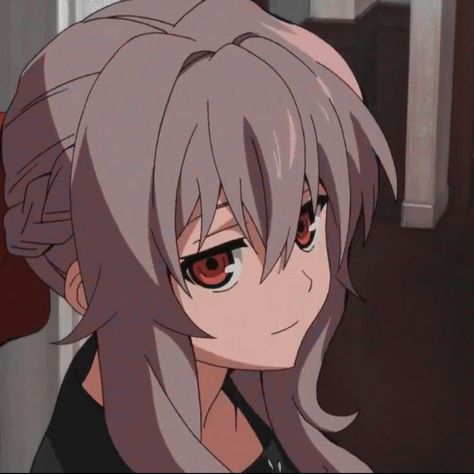 ‏𝐴𝑛𝑖𝑚𝑒 𝑖𝑐𝑜𝑛☽| #icon#animeicon#shinoaicon Shinoa Hiiragi, Mikaela Hyakuya, Seraph Of The End, Owari No Seraph, Anime Monochrome, Anime Character Drawing, Animated Icons, An Anime, Slayer Anime