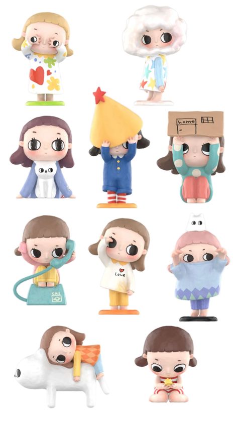 #popmart #coleccionablefigures #nyota #artfigures Toro Inoue, Paper Box Template, Tanah Liat, Pop Mart, Iphone Wallpaper Photos, Vinyl Toys, Cute Little Things, Cute Toys, Good Enough