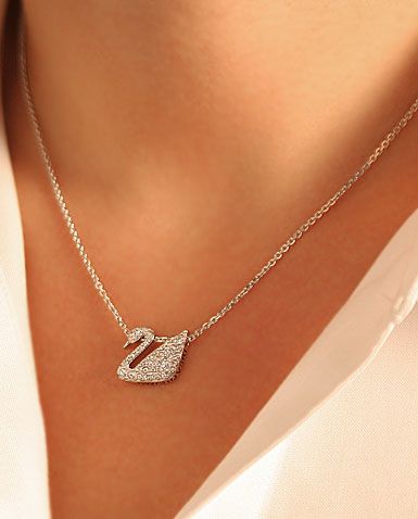 swarovski swan necklace Swavorski Necklace Swan, Swan Swarovski Necklaces, Swaroski Pendent, Swan Necklace Swarovski, Swarovski Necklace Aesthetic, Swarovski Necklace Swan, Swarovski Jewelry Aesthetic, Swarovski Aesthetic, Swarovski Swan Necklace