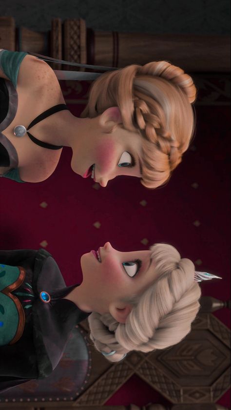 Frozen Sisters Wallpaper, Elsa Anna Wallpaper, Original Disney Princesses, Mode Niqab, 헬로키티 배경화면, Anna Und Elsa, Frozen Wallpaper, Anna Disney, Disney Theory