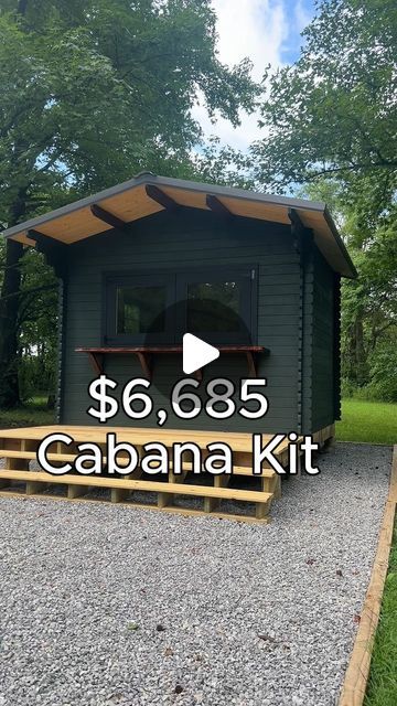 BunkieLifeHeartland on Instagram: "$6,685 Cabana DIY kit for the perfect pool side bar, coffee shop, farm store, or whatever you dream up. Our all in cost was less than $10k.

#homesteaders #homestead #farmstores #farmstore #poolhouse #poolhouses #poolhouselife #backyard #BackyardGoals #backyard #backyardoasis #coffeeroaster #coffeeroasting #coffeeshop #coffeeshop #coffeetime #coffee #diy #diyideas #diycrafts" Pool Cabana With Bar, Diy Pool House, Cabana Ideas Backyard, Diy Cabana, Backyard Cabana, Pool Side Bar, Coffee Diy, Pool Cabana, Farm Store