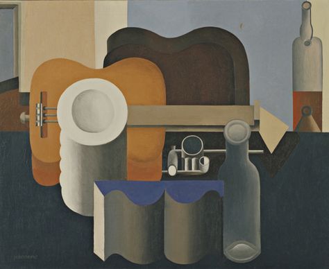 Le Corbusier (Charles-Édouard Jeanneret). Still Life. 1920 | MoMA Le Corbusier Painting, Le Corbusier Art, Centre Pompidou, Cubism, Museum Of Modern Art, Art Movement, Art Moderne, Art History, Still Life