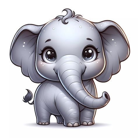 Animal Eyes Drawing, Animals Cartoon Images, Baby Animals Illustration, Elephant Cartoon Images, Easy Balloon Animals, Zoo Clipart, Cute Elephant Cartoon, Animal Pictures For Kids, Elephant Clip Art