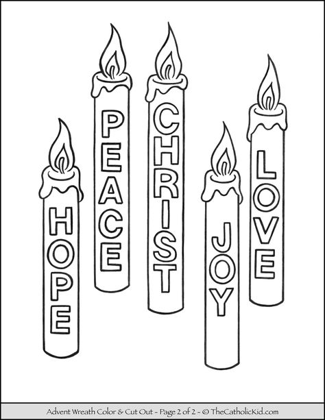 Presbyterian Advent Wreath, Advent Wreath Printable, Advent Peace Craft, Advent Wreath Coloring Page, Advent Coloring Pages Free Printable, Advent Wreath For Kids, Advent Wreath Craft For Kids, Advent Candles Ideas, Kids Advent Wreath