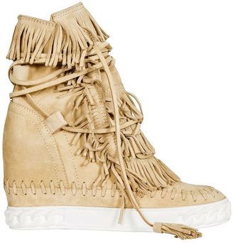 Suede Fringed Sneakers Fringe Sneakers, Stockholm Style, Stockholm Fashion, Suede Fringe, Stockholm, Bucket Bag, Combat Boots, Boots, Sneakers