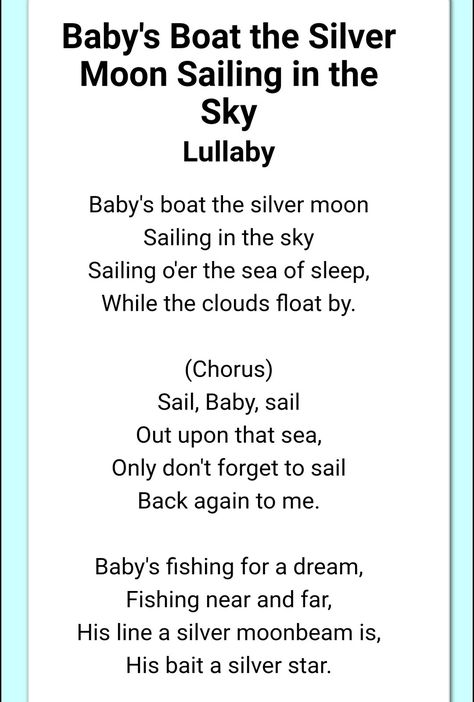 Old Lullabies, Irish Lullaby, Lullaby Lyrics, Lullaby Songs, Nursery Songs, Baby Fish, Baby Time, Witchy Vibes, Character Building