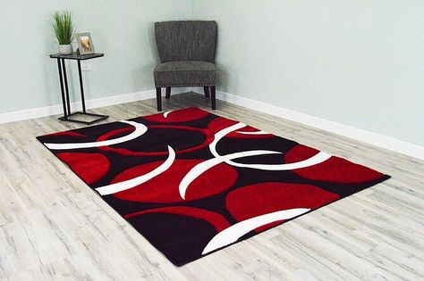 Black White Area Rug, High Pile Rug, Geometric Inspiration, Area Rug Design, Gray Area Rug, Black Area Rugs, Red Area Rug, Brown Area Rugs, Contemporary Area Rugs