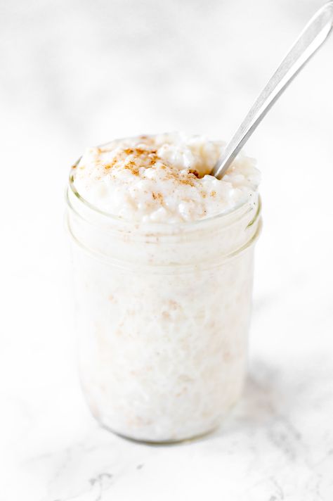 Almond Milk Rice Pudding is a delicious dairy free and vegan friendly dessert! It is also a great way to upcycle over cooked rice rather than throwing it out. #thetasteofkosher #dairyfree #ricepudding #almondmilk #dessert Almond Milk Rice Pudding, Overcooked Rice, Dairy Free Rice Pudding, Coconut Milk Rice Pudding, Milk Rice Pudding, Starch Recipes, Coconut Milk Rice, Resistant Starch, Delicious Meatloaf