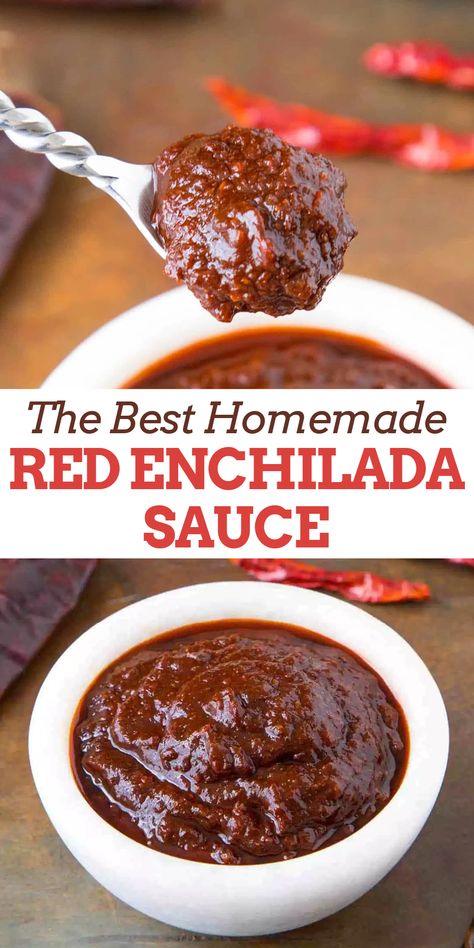 Authentic Enchilada Sauce, Homemade Red Enchilada Sauce, Best Enchilada Sauce, Homemade Enchilada Sauce Recipe, Enchilada Sauce Recipe, Enchilada Sauce Easy, Mexican Enchiladas, Best Enchiladas, Authentic Mexican Recipes