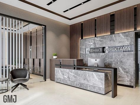 Professional Office Interior Design, Office Receptionist, Design Office Interior, Office Lobby Design, Office Reception Design, Interior Design Office, Dental Office Design Interiors, Reception Desk Office, Hotel Lobby Design