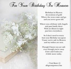 Quotes about First birthday in heaven (15 quotes) Birthday In Heaven Quotes, In Heaven Quotes, Dad In Heaven Quotes, Sister In Heaven, Heaven Images, Heavenly Birthday, Happy Heavenly Birthday, Happy Birthday In Heaven, Miss Mom