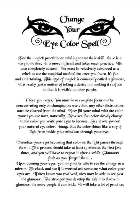 Erase Memory Spell, Change Eye Color Spell, 1 Word Spells, Verbal Spells Witchcraft, Wake Up Spell, Spell To Change Eye Color, Spell To Teach Someone A Lesson, Remove 3rd Party Spell, Good Grade Spell